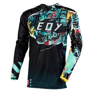 Camisetas de Ciclismo de Manga Larga de Secado Rápido 2026, Jerseys de Ciclismo de Montaña MTB Downhill, Ropa de Motociclismo Bikefox con Diseño de Camuflaje - Product Image 1