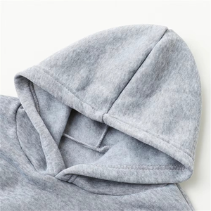 Sudaderas con Capucha Holgadas de Algodón Personalizadas para Gimnasio, Fitness, Running, Moda, para Niños y Niñas, Otoño Invierno, Forro Polar, Marca Casual - Product Image 5