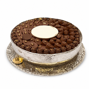 <b>Assorted</b> <b>Chocolate</b> Gift Bowl With Gold Fluted Bowls Premium Marble Serving Platter For Wedding Corporate Gifting And Holiday - Product Image 4