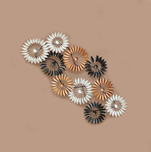 FIREFLY METAL <b>WALL</b> <b>CLOCK</b> ART - Product Image 3