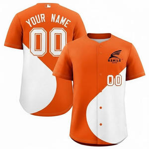 Uniforme de Béisbol para Adultos, Tallas Grandes, Ropa Deportiva 100% Poliéster, Transpirable, de Secado Rápido, con Impresión Personalizada del Nombre y Logotipo del Equipo - Product Image 3