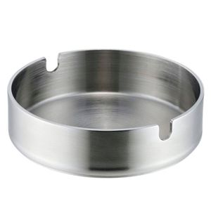 Contemporary metal ashtray designed with smooth edges and a sophisticated finish. Ideal for <b>coffee</b> tables, patios, balconies - Product Image 5