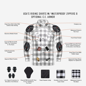 Custom Plaid Motorcycle <b>Racing</b> <b>Jacket</b> Zip Up Woven Windbreaker Outerwear for Men - Product Image 6