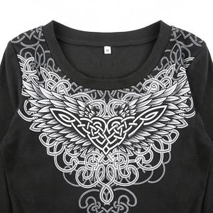 Top Designed Y2K Style <b>Rainbow</b> Denim Chiffon Knitted Fabric Anti-Pilling Comfort Stylish Logo Print Women's Winter Fashion Wear - Product Image 2
