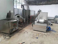 Équipement de refroidissement des noix Chariot de refroidissement d'arachide rôtie mobile/torréfacteur de torréfaction Amande Noisette Noix Macadamia Machine de refroidisseur d'arachide