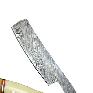 Navaja de Afeitar Plegable para Hombre, de Acero Inoxidable, con Hoja Recta, Diseño Personalizado 2026, Novedad - Product Image 6