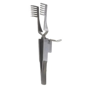 Retractor de Piel Heiss de Grado Profesional con Diseño Quirúrgico de Acero Inoxidable para Procedimientos Médicos, Veterinarios y Clínicos - Product Image 4