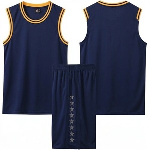 New Custom Team Basketball Uniform Front Logo 3D Embroidery Wholesale Good Quality Breathable Quick Dry 100% Polyester Garment - Product Image 1