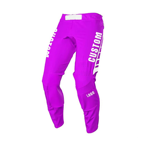 Pantalones de Motocicleta Personalizados para Hombre, Blancos, Transpirables, de Poliéster, para Todas las Estaciones, con Diseño de Logotipo Impreso - Product Image 6
