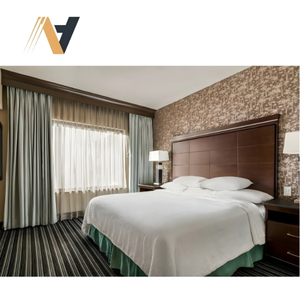 Conjuntos de muebles de dormitorio de hotel de metal moderno-Home2 Suites Echo Collection MDF + HPL + Chapa + Melamina Fábrica de Vietnam - Product Image 3