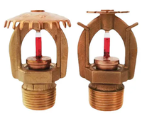 Équipement de lutte contre l'incendie haut débit K161 arroseur d'incendie automatique 5mm ampoule de verre tête d'arroseur d'incendie