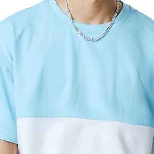 Camiseta de Hombre con Logotipo Frontal, Venta al Por Mayor, Mejor Calidad, 100% Algodón Tejido, Ropa Casual de Verano, Transpirable y de Secado Rápido - Product Image 4