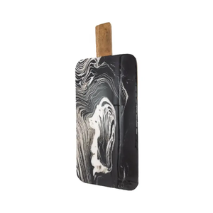Planche à découper artisanale en bois émaillé, durable, monobloc, pour la cuisine, planche à découper pour légumes en bois - Product Image 5
