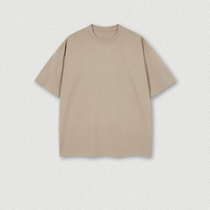เสื้อยืดผู้ชาย ระบายอากาศ แห้งเร็ว ผ้าฝ้าย 100% 180 กรัม คอกลม แขนสั้น ทรงสปอร์ต ด้านหน้าเป็นมิตรต่อสิ่งแวดล้อม ผ้าถัก ทรงปกติ สำหรับออกกำลังกาย - Product Image 4