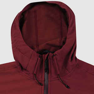 Men's Winter Thick Zipper Canvas Hooded <b>Quilted</b> Windbreaker <b>Jacket</b> <b>Pattern</b> Waterproof Breathable for Cycling Running OEM Service - Product Image 3
