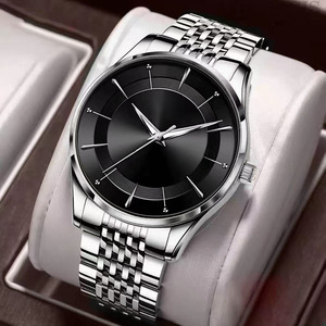 Elegant, Noble and Luxurious Stainless Steel Strap Business, Casual and Commuting Automatic <b>Mechanical</b> Men's <b>Watch</b> - Product Image 2