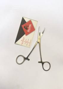 Porte-aiguilles chirurgical allemand en acier inoxydable Mayo Olsen Hegar 16 cm 2 en 1 certifié CE Instruments chirurgicaux dentaires - Product Image 2