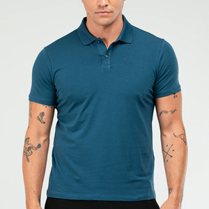 Chemises polo pour hommes, chemises polo de travail à manches courtes personnalisées, logo personnalisé tendance, chemises polo unies pour l'été, grandes tailles pour hommes chez Nurak - Product Image 3