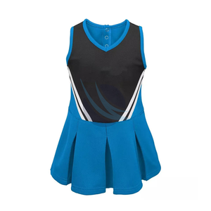 Uniforme de Porristas Personalizado OEM para Mujer, Ropa Deportiva Transpirable de Poliéster, Traje Ligero de Alto Rendimiento con Estampado por Transferencia de Calor, 100g - Product Image 2