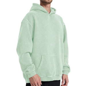 Sweat-shirts pour hommes, vêtements d'extérieur de haute qualité, style pull-over uni, 100% coton mélangé, vente chaude - Product Image 3