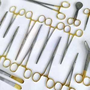 Juego de Instrumentos Quirúrgicos de Obstetricia Canina Reutilizables, Kit de 17 Piezas de Acero Inoxidable de Dentavex - Product Image 4