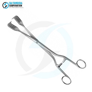 Pinzas Tenaculum Pratt Manuales de Acero Inoxidable de Grado Médico, Instrumento de Clase II con Certificación CE para Manipulación Cervical Precisa - Product Image 2