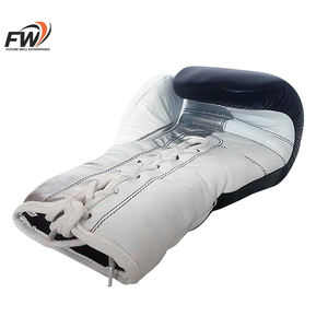 Gants de boxe en cuir souple, confortables et personnalisables pour adultes. Tailles disponibles : 6oz, 8oz, 12oz, 14oz, 16oz. Activités sportives et de plein air. - Product Image 2