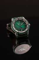 Jam Tangan Mekanis Pria Stainless Steel Buckle Sapphire Alexander Ferros 9081S-06 Otomatis Sport Tahan Air 5BAR 40mm Kulit