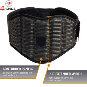 Neoprene Gym Belt Adjustable <b>Back</b> <b>Support</b> for Weightlifting Powerlifting Squat Deadlift Fitness Gym Training Men Women - Product Image 3