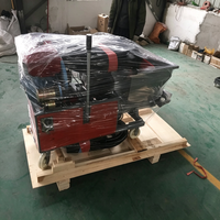 Machines automatiques de pulvérisation de mortier avec mélangeur et fonction de mélange rapide pour les travaux de revêtement en ciment