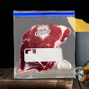 Paquete de 85 Bolsas de Almacenamiento para Refrigerador y Congelador, Resistentes, Tamaño Cuarto de Galón, con Cierres Reutilizables Fáciles de Abrir - Product Image 5