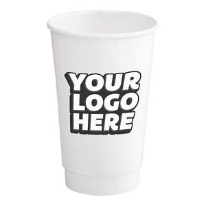 Premium Double Wall Disposable Paper Cups with Custom Logo Printing for <b>Hot</b> & <b>Cold</b> Beverage - Product Image 4