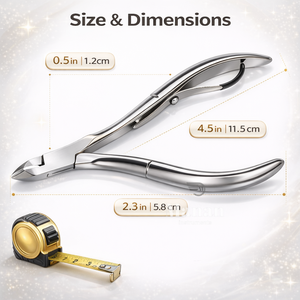 Coupe-cuticules professionnel de haute qualité en acier inoxydable durable, OEM, pour manucure et pédicure, soin des ongles de précision - Product Image 3