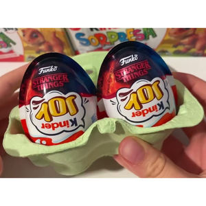 Œuf en chocolat de qualité supérieure Stranger Things Kinderr Joy 20g, collection limitée, avec jouet surprise, friandise préférée des enfants - Product Image 3