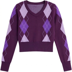 Suéter de Punto Trenzado Personalizado para Mujer, Manga Larga, Cuello Redondo, Jersey de Invierno, Proveedor Mayorista de Moda de Marca Privada - Product Image 5