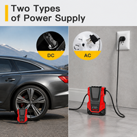 Portable Car Tire Inflator Air Compressor 150PSI Digital Pump with Automatic Stop Function and Carry Case