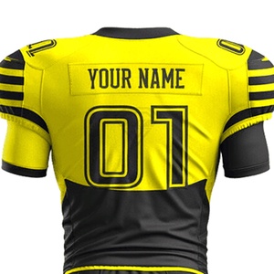 Uniforme de Fútbol Sublimado Personalizado, Conjunto de Camiseta y Pantalones Deportivos Amarillos y Negros, Fabricante, Venta Directa al Por Mayor - Product Image 6