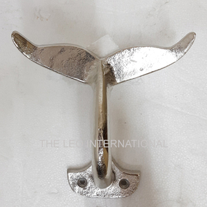 Decorative <b>Wall</b> Mounted Cast Iron <b>Key</b> Holder Rack Vintage Geometric Shape <b>Hooks</b> & Rails Brown Finished - Product Image 4