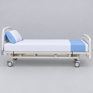 Draps d'hôpital confortables en lin médical 400TC, durables, écologiques, doux et lavables pour cliniques - Product Image 2
