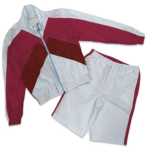 High Quality Customized Logo Print Streetwear Solid Windbreaker Tracksuits New Lightweight OEM Service Accepted Waterproof - Product Image 2
