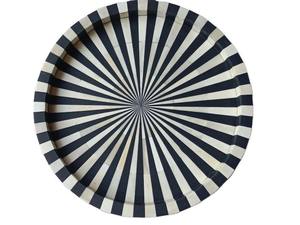 Bandeja Decorativa Premium con Incrustaciones de Hueso para el Hogar, Mesa de Centro, Servicio de Comida, Regalo, Hecha a Mano, Diseño Ecológico y Duradero - Product Image 2