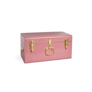 Ensemble de boîtes à bijoux rectangulaires empilables, 3 couches, design classique en plastique avec fermoir doré pour l'organisation et le rangement - Product Image 2