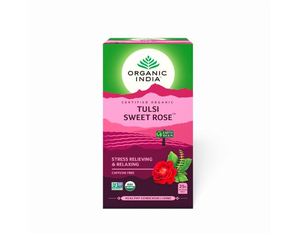 Organic India <b>Tulsi</b> Sweet Rose 18 <b>Tea</b> Bags Organic India <b>Tulsi</b> Sweet Lemon 25 <b>Tea</b> Bags - Product Image 2