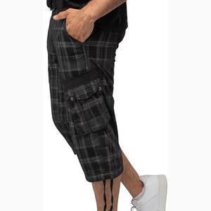 Pantalones Cortos Cargo Transpirables de Talla Grande para Hombre, Personalizados, de Verano, de Alta Calidad, para Fitness y Running, 100% Algodón - Product Image 2