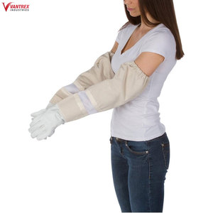 Guantes de Apicultura para Protección Contra Abejas, Guantes de PU con Logotipo Personalizado, Impermeables, para Entrenamiento - Product Image 6