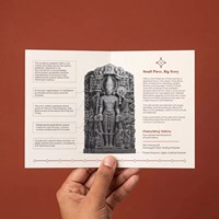 Statue ancienne de Chaturbhuj Vishnu |   Réplique d'art de temple indien du XIIe siècle