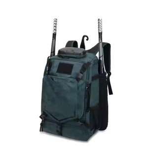 Sac de baseball pour le voyage, sac à dos de sport durable avec compartiments dédiés pour les bâtons et compartiment ventilé pour les chaussures, idéal pour les équipes sportives - Product Image 4