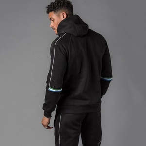 Mens Winter Casual Fleece Breathable Streetwear Pullover Hoodie Customized Silk Screen Printed Embroidered Logo-trendy Unique - Product Image 2