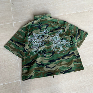 T-shirt décontracté pour homme, col rond, manches courtes, coupe ample, couleur unie, jersey de coton, lavage à l'acide, respirant - Product Image 3