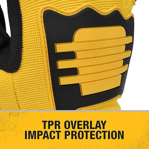 Guantes de Seguridad TPR para Mecánicos y Construcción, Guantes de Trabajo de Alta Visibilidad Anti-Impacto, Equipo de Protección Multiusos Duradero - Product Image 5